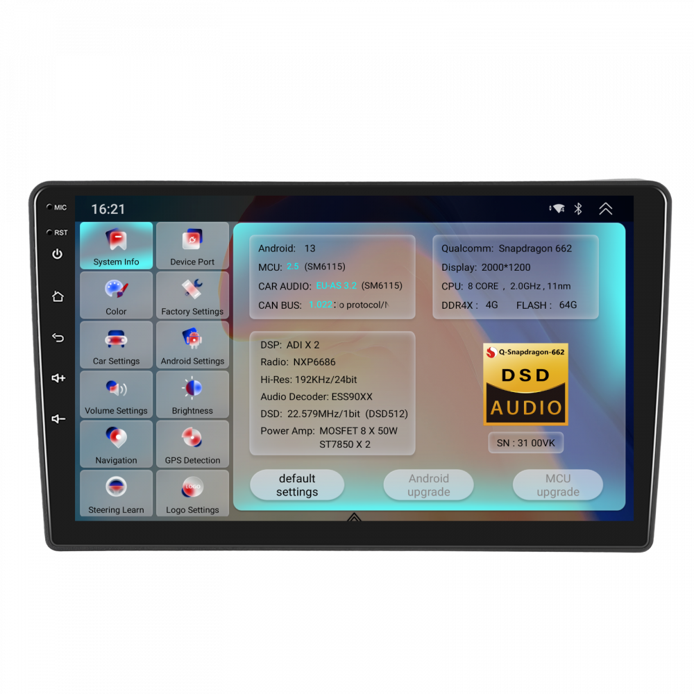 Navigatie Nissan Navara (2006-2012), 2K QLED, Android 12, 4GB RAM 64GB, SLOT SIM 4G, DSP, Carplay si Android auto, ecran 9 inch [2]