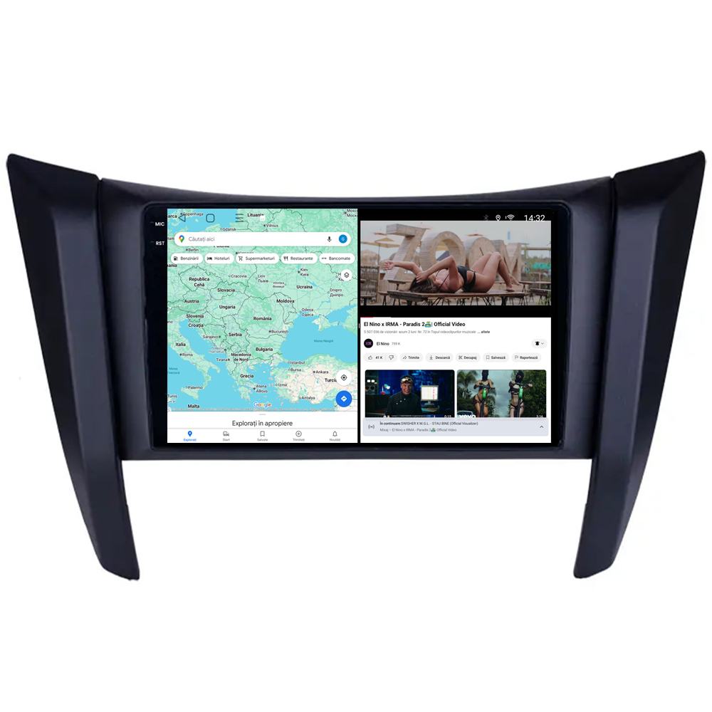 Navigație Android dedicată 2K QLED Octa-Core UIS8581A cu SIM 4G, CarPlay și Android Auto [5]