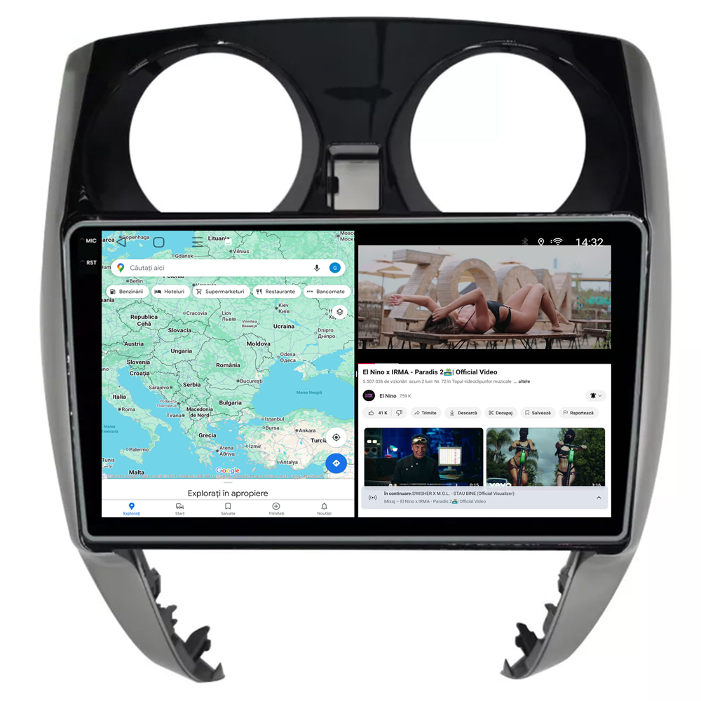 Navigație Android dedicată 2K QLED Octa-Core UIS8581A cu SIM 4G, CarPlay și Android Auto [5]