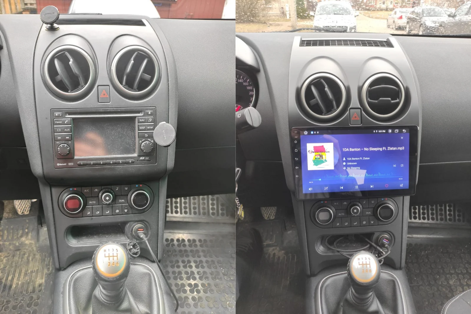Navigatie Nissan Qashqai (2006-2013), 8GB RAM 128GB Android 12 ,DSP, SIM 4G Carplay si Android auto,ecran 9 Inch [4]