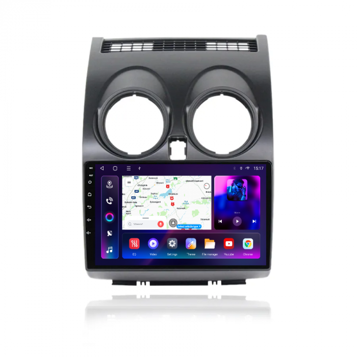 Navigatie Nissan Qashqai (2006-2013), 8GB RAM 128GB Android 12 ,DSP, SIM 4G Carplay si Android auto,ecran 9 Inch [8]