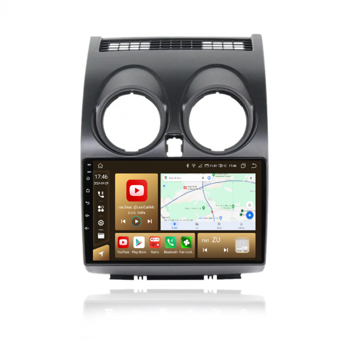 Navigatie Nissan Qashqai (2006-2013), 8GB RAM 128GB Android 12 ,DSP, SIM 4G Carplay si Android auto,ecran 9 Inch [5]