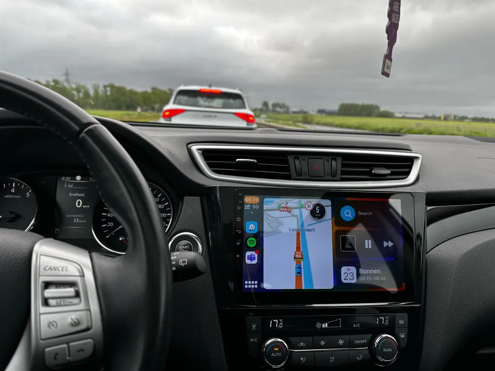 Navigatie X-Trail T32, Android 13 2GB RAM 64GB ROM, CarPlay si Android Auto Wi-fi, Youtube, Waze, ecran HD 10.1 Inch [4]