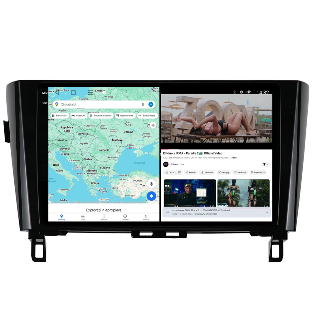 Navigație Android dedicată 2K QLED Octa-Core UIS8581A cu SIM 4G, CarPlay și Android Auto [5]