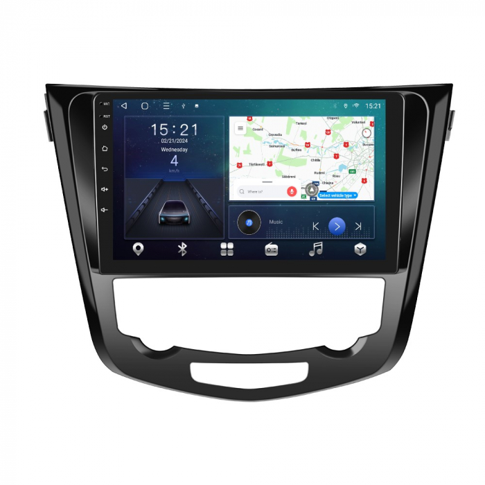 Navigatie NISSAN QASHQAI 2 J11 (2013-2017), Android 12, 4GB RAM 64GB,SLOT SIM 4G,  DSP, Carplay si Android auto, ecran 10.1 inch [3]
