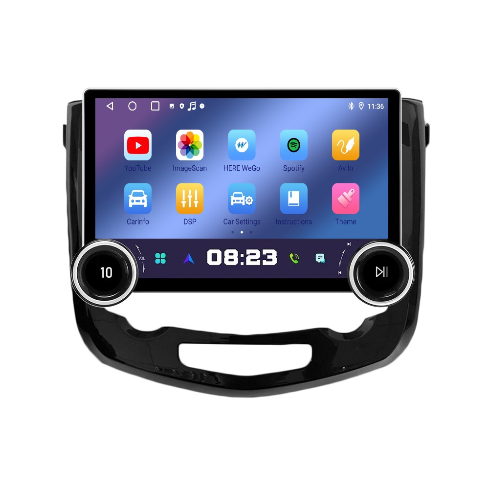 Navigatie Nissan X-Trail (2014-2021), FULL HD 1080P, 11.8” 2+64 GB, CarPlay si Android Auot wifi [3]