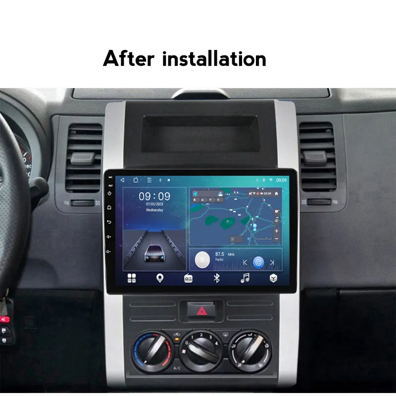 Navigatie Nissan X-Trail T31 (2007-2013) cu Android 11, 2GB RAM 32 GB ROM ecran 10.1 Inch,Carplay si Android Auto [8]
