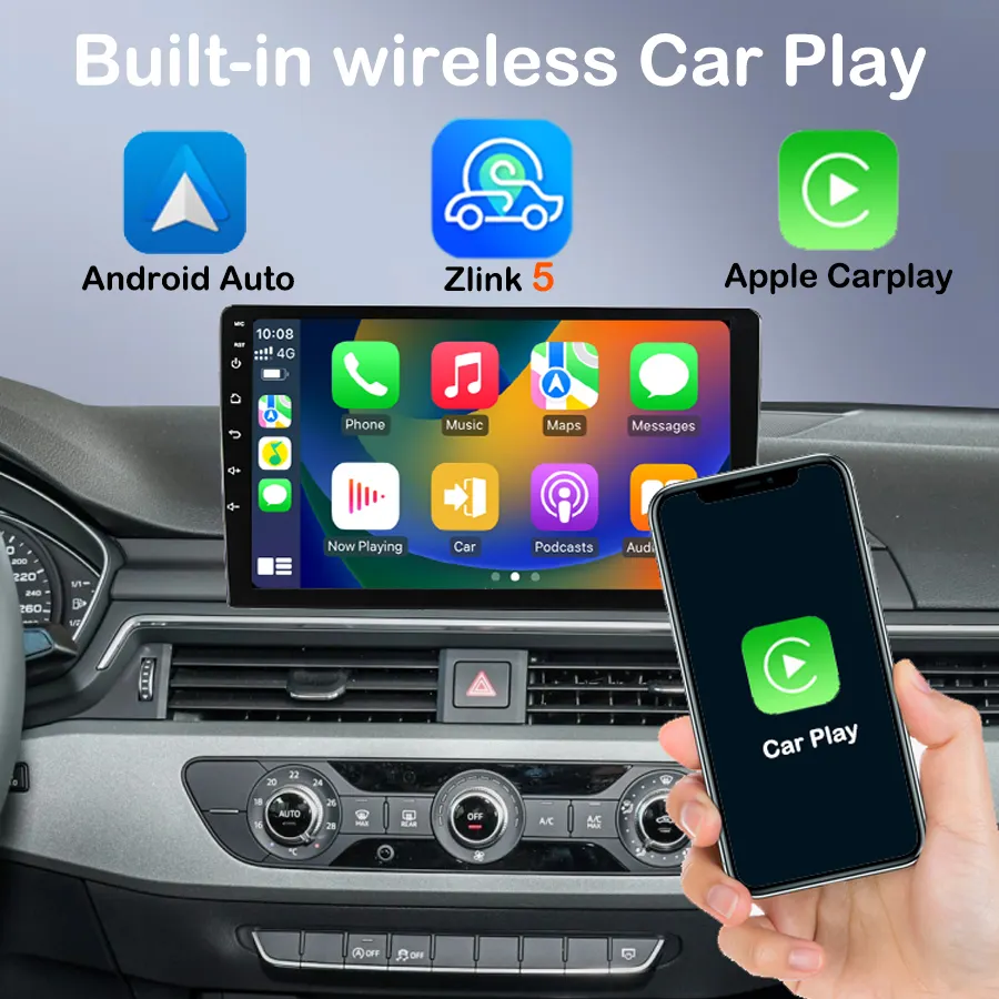 Navigatie Nissan X-Trail T31 (2007-2013) cu Android 11, 2GB RAM 32 GB ROM ecran 10.1 Inch,Carplay si Android Auto [3]