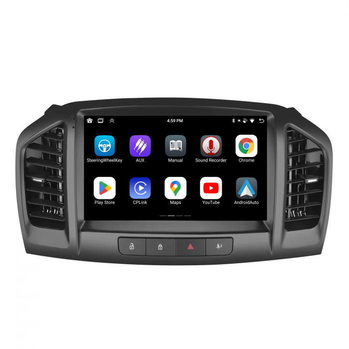 Navigatie Opel Insiginia (2008-2013), Android 12, 8GB RAM 128GB, SLOT SIM 4G, DSP, Carplay si Android auto, ecran 9 inch [7]