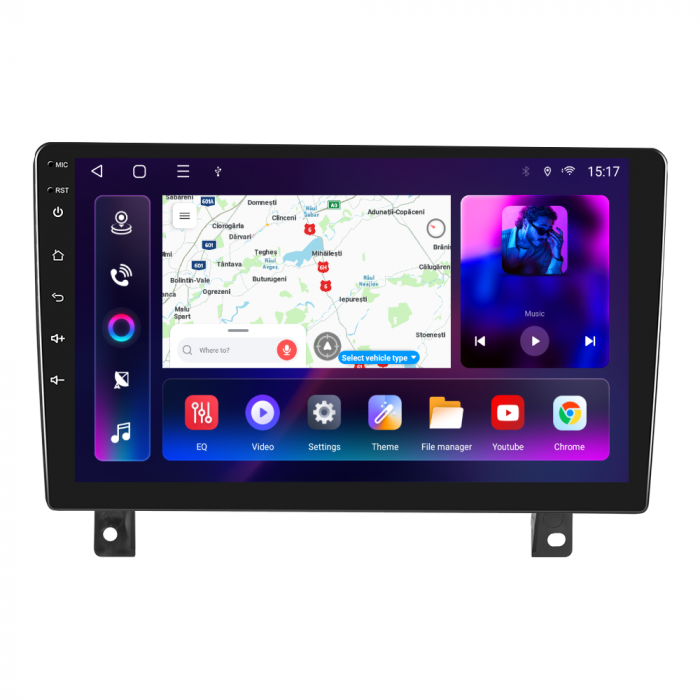 Navigatie Opel Astra H (2004-2014), Android 12, 4GB RAM 64GB, SLOT SIM 4G, DSP, Carplay si Android auto, ecran 9 inch [1]