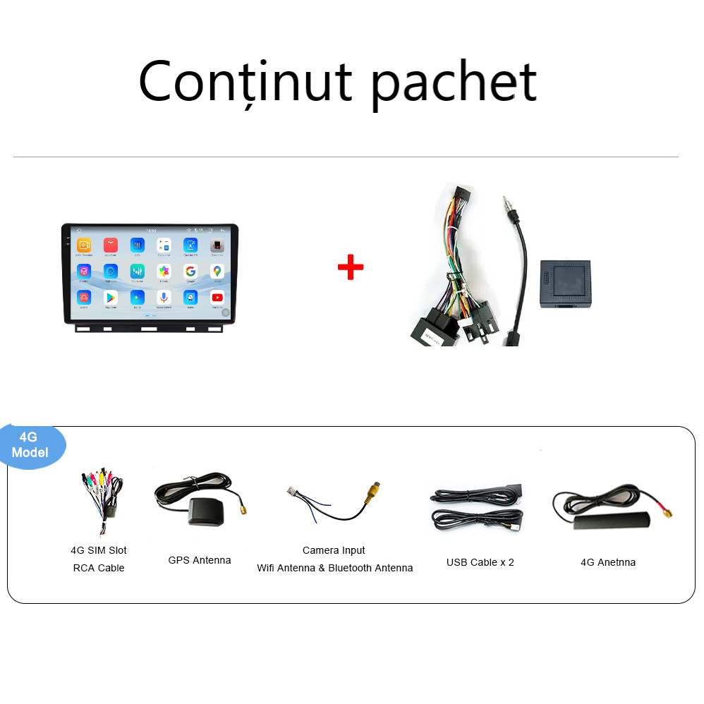 Navigatie Renault CLIO 5 (2019-2024) Android 14, 12GB RAM, 256GB ROM, Ecran 9.33 inch 2K QLED [5]