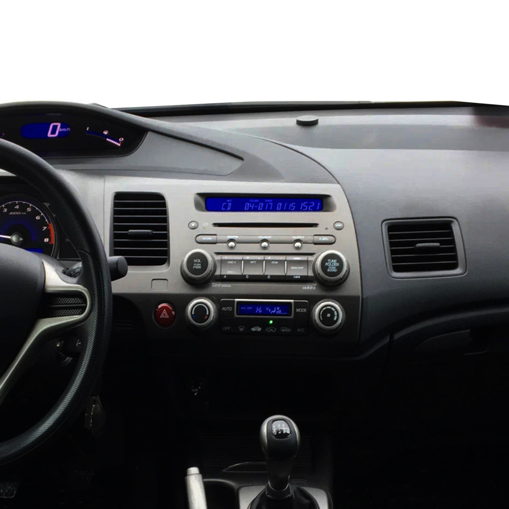 Navigatie Honda Civic (2004-2009) Tip Tesla, Android 12, 2GB RAM 32GB, DSP, CarPlay si Android Auto, ecran 9,7 inch [3]