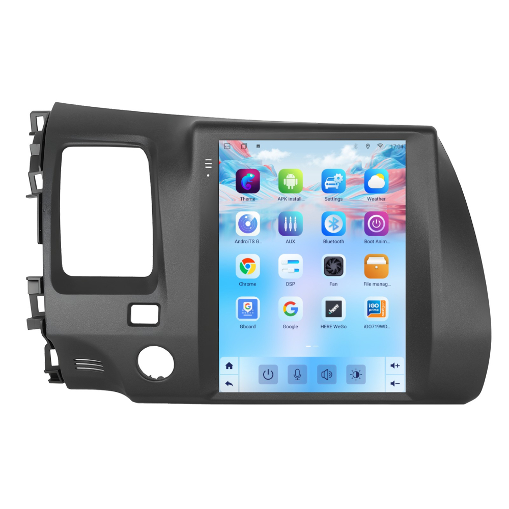 Navigatie Honda Civic (2004-2009) Tip Tesla, Android 12, 4GB RAM 64GB, SLOT SIM 4G, DSP, CarPlay si Android Auto, ecran 9,7 inch [8]