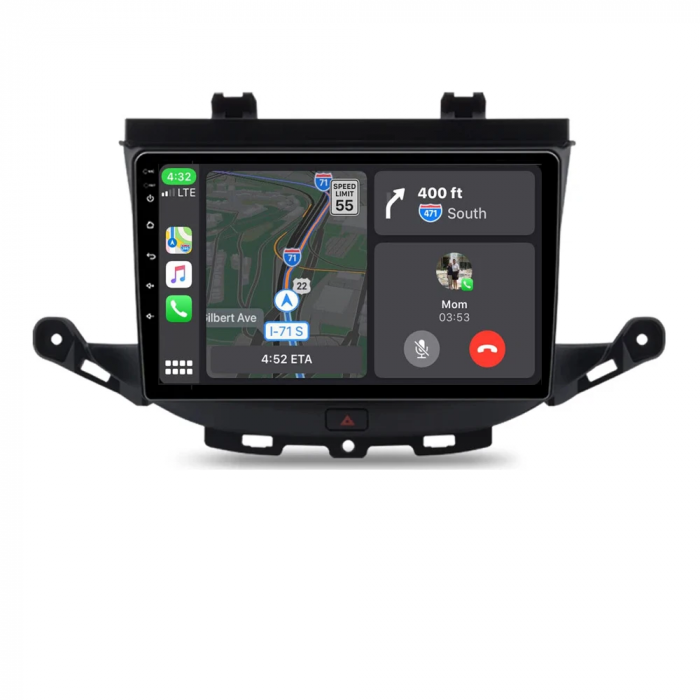 Navigatie Opel Astra K9 (2015-2021) Android 12, 4GB RAM 64GB ROM, SIM 4G, CarPlay si Android Auto, DSP ecran 9 inch [2]