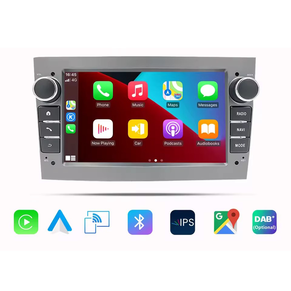 Navigatie Opel Astra, Vectra, Antara, Corsa, Zafira (2005-2011), Android 12, 4GB 64GB, Slot SIM 4G, CarPlay si Android Auto [5]