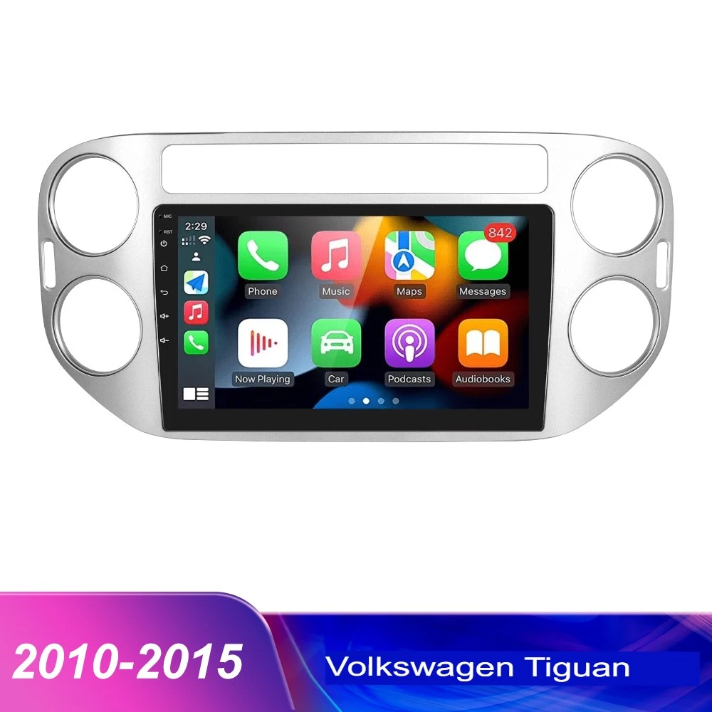 Navigatie Tiguan (2010-2015) cu Android 13, 8GB RAM 128GB ROM, DSP, SIM 4G, Carplay si Android Auto, ecran 9 inch [3]