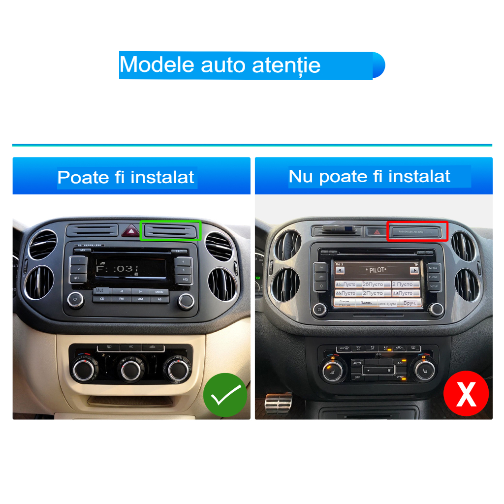Navigatie Tiguan (2010-2015) cu Android 13, 8GB RAM 128GB ROM, DSP, SIM 4G, Carplay si Android Auto, ecran 9 inch [7]