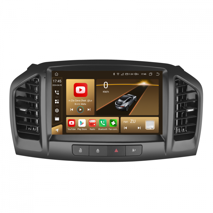 Navigatie Opel Insiginia (2008-2013), Android 12, 8GB RAM 128GB, SLOT SIM 4G, DSP, Carplay si Android auto, ecran 9 inch [6]