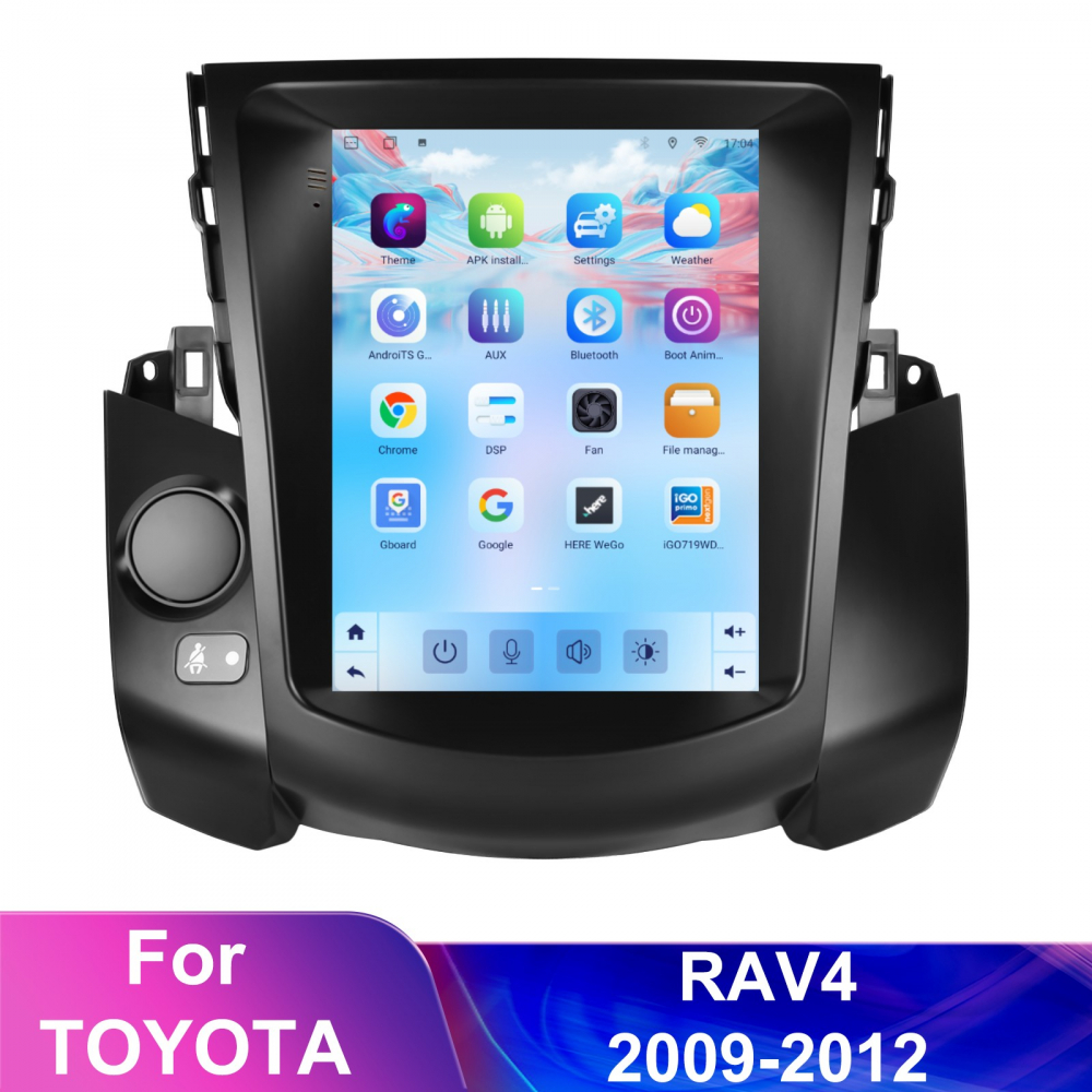 Navigatie Toyota RAV 4 (2009-2012)  Tip Tesla, Android 12, 2GB RAM 32GB, DSP, CarPlay si Android Auto, ecran 9,7 inch [9]