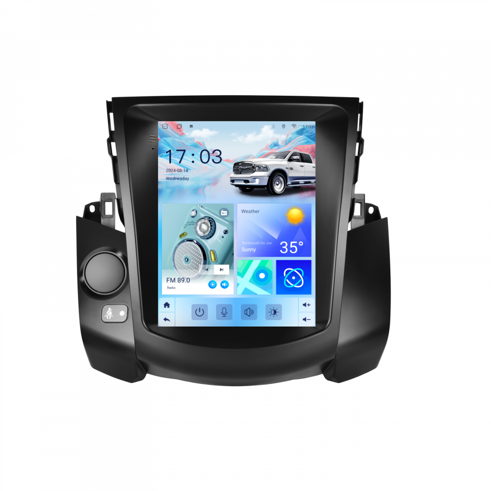 Navigatie Toyota RAV 4 (2009-2012)  Tip Tesla, Android 12, 2GB RAM 32GB, DSP, CarPlay si Android Auto, ecran 9,7 inch [1]