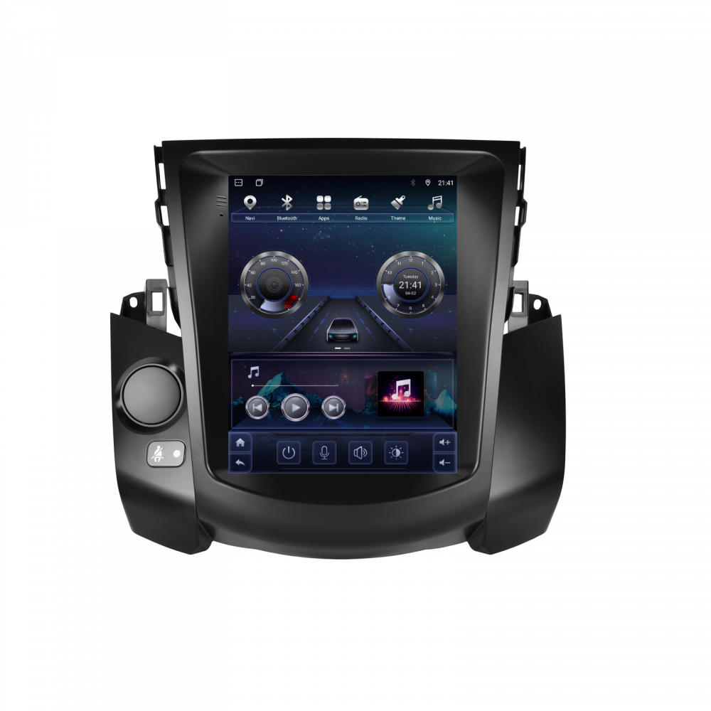 Navigatie Toyota RAV 4 (2009-2012) Tip Tesla, Android 12, 4GB RAM 64GB, SLOT SIM 4G, DSP, CarPlay si Android Auto, ecran 9,7 inch [1]