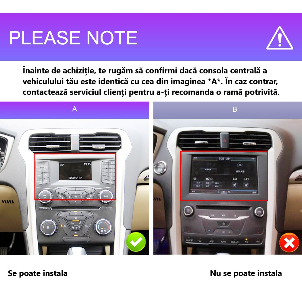 Navigatie Ford Mondeo 2013 cu Android, 8GB RAM 128GB ROM, cu SLOT SIM 4G, DSP, ecran 9 Inch, Carplay si Android Auto [7]