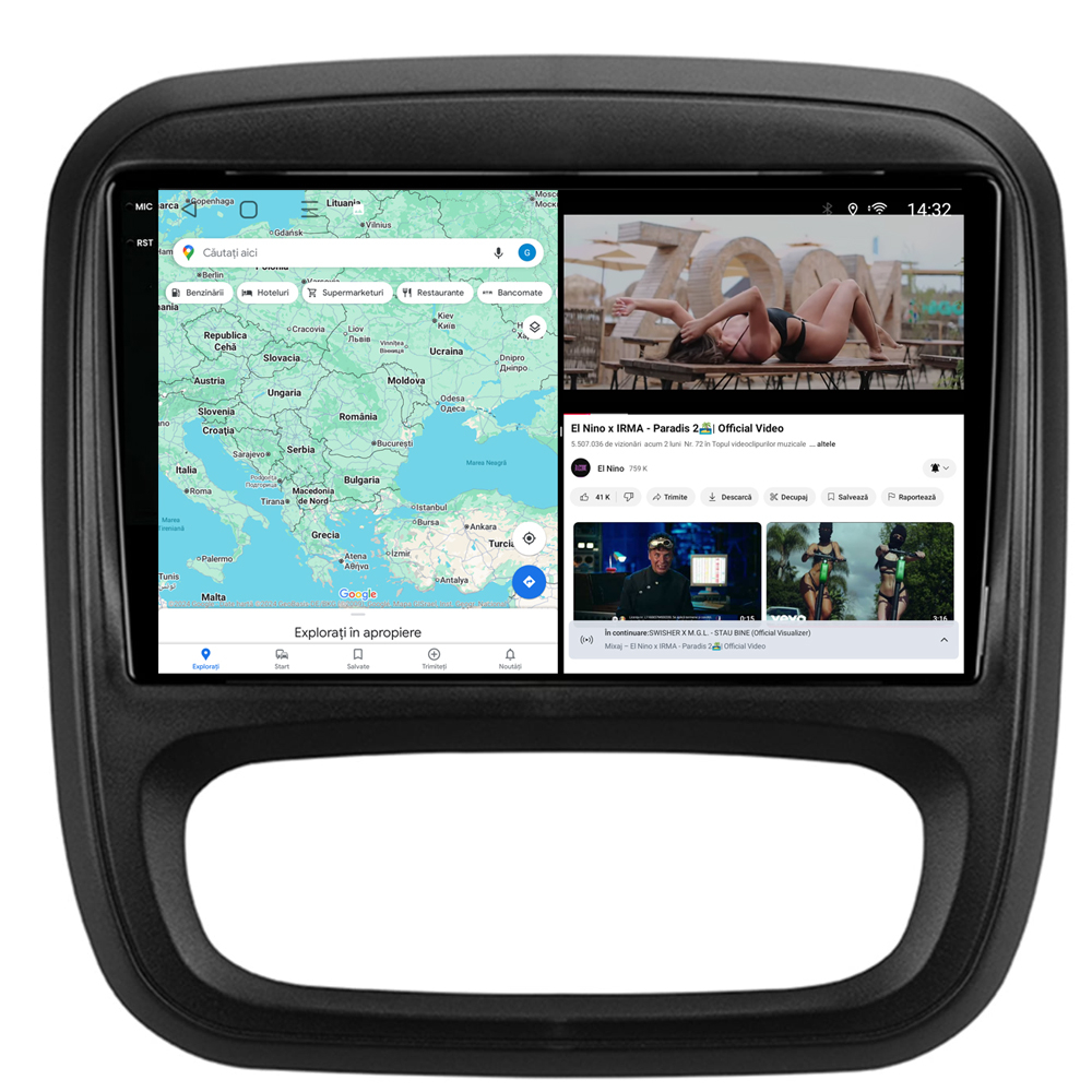 Navigație Android dedicată 2K QLED Octa-Core UIS8581A cu SIM 4G, CarPlay și Android Auto [5]