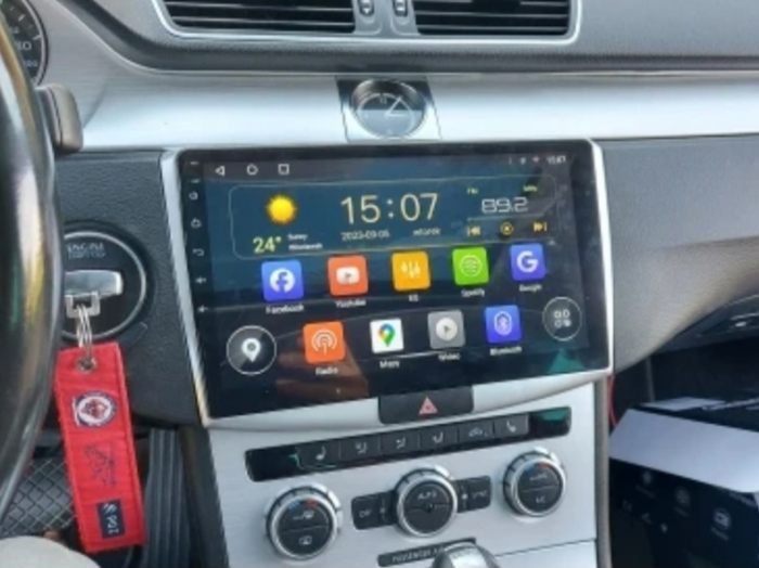 Navigatie Passat B6|B7|CC cu Android 2GB RAM 32GB ROM, Android 13, CarPlay si Android Auto Wi-fi, Youtube, Waze, ecran HD 10.1 Inch [13]