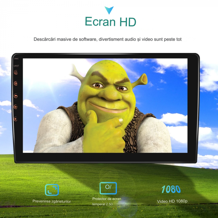 Navigatie Passat B6|B7|CC cu Android 11, Mirror Link, Wi-fi, Youtube, Waze, ecran HD 10.1 Inch [5]