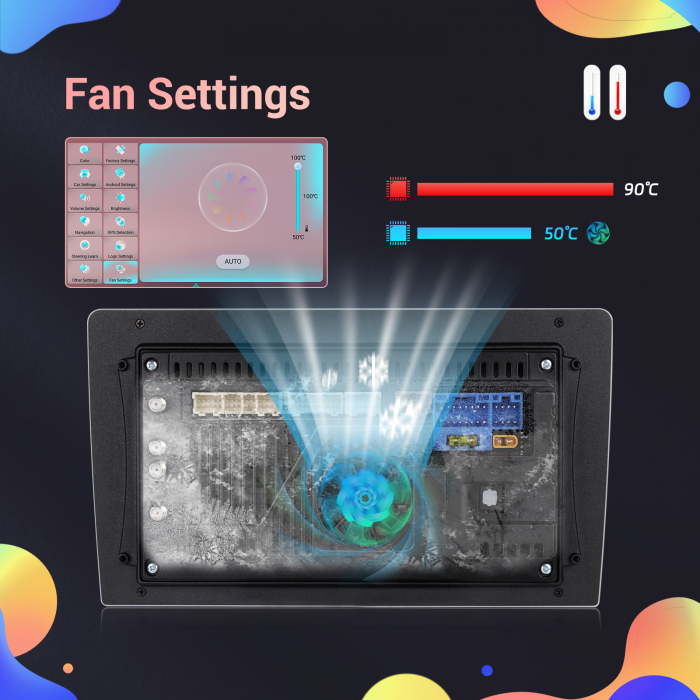 Navigatie Passat B6|B7|CC 2K QLED, 10.36 INCH, cu Android, 4GB RAM, DSP, SIM 4G,2.0 OCTA CORE, CarPlay si Android auto, Slot SIM 4G, MODEL PREMIUM [9]