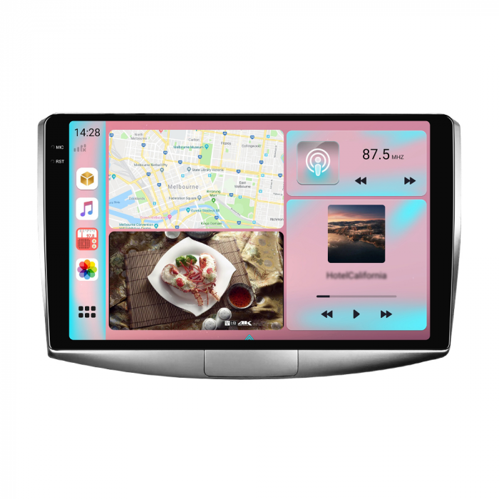 Navigatie Passat B6|B7|CC 2K QLED, 10.36 INCH, cu Android, 4GB RAM, DSP, SIM 4G,2.0 OCTA CORE, CarPlay si Android auto, Slot SIM 4G, MODEL PREMIUM [1]