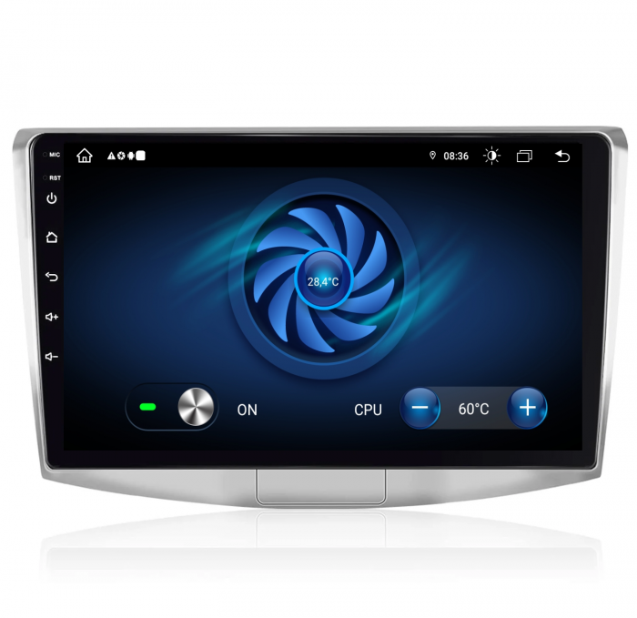 Navigatie Passat B6|B7|CC cu Android 12,DSP 8GB RAM 256GB ROM, SIM 4G CarPlay si Android Auto Wi-fi, Youtube, Waze, ecran HD 10.1 Inch [12]