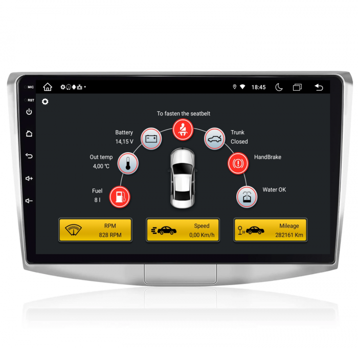 Navigatie Passat B6|B7|CC cu Android 12,DSP 8GB RAM 256GB ROM, SIM 4G CarPlay si Android Auto Wi-fi, Youtube, Waze, ecran HD 10.1 Inch [20]