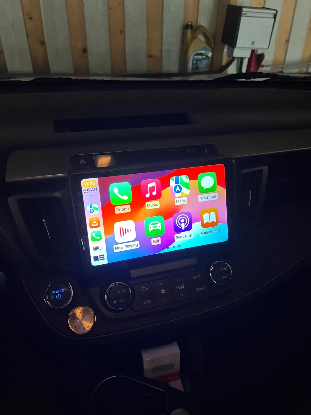 Navigatie Toyota Rav 4 (2012-2018) cu Android 13, 4GB RAM 64GB ROM, DSP, SIM 4G, cu CarPlay si Android Auto Wi-fi, Youtube, Waze, ecran FHD 10.1 Inch [2]