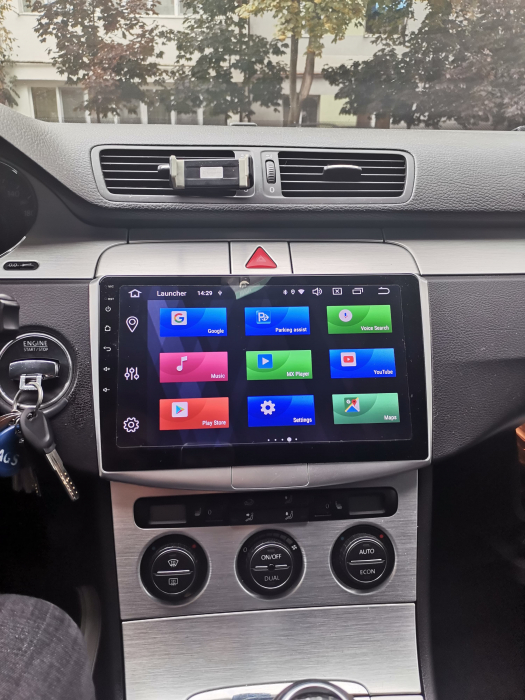 Navigatie Passat B6|B7|CC cu Android 13, 4GB RAM 64GB ROM, DSP, cu CarPlay si Android Auto Wi-fi, Youtube, Waze, ecran FHD 10.1 Inch [10]