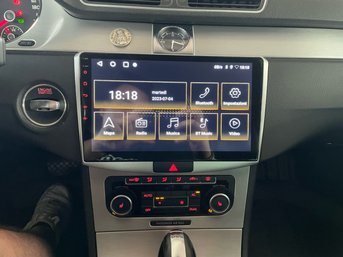 Navigatie Passat B6|B7|CC cu Android 12, 8GB RAM 128GB ROM, DSP, SIM 4G, cu CarPlay si Android Auto Wi-fi, Youtube, Waze, ecran FHD 10.1 Inch [12]
