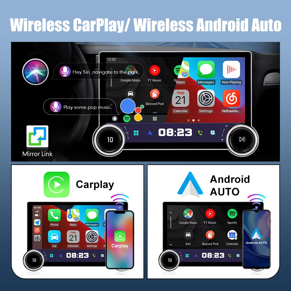 Navigatie Volkswagen Touran (2004-2008), FULL HD 1080P, 11.8” 2+64 GB, CarPlay si Android Auot wifi [5]