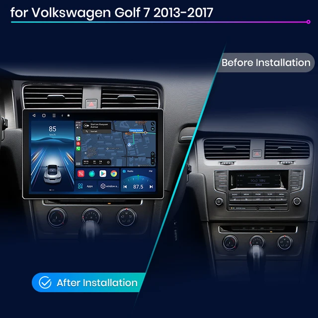 Navigatie Golf 7 (2012-2020) 11.5 inch 2K QLED 2000x1200P cu Android 12, DSP 4GB RAM 64GB ROM, CarPlay si Android Auto si SIM 4G PREMIUM [3]