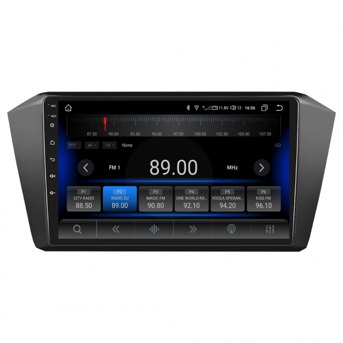 Navigatie Passat B8 (2015-2019) cu Android 12, 8GB RAM 128GB ROM, SLOT SIM 4G, DSP, CarPlay si Android Auto, ecran 10.1 Inch [3]