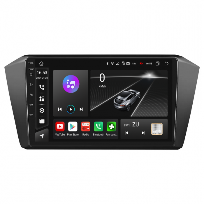 Navigatie Passat B8 (2015-2019) cu Android 12, 8GB RAM 128GB ROM, SLOT SIM 4G, DSP, CarPlay si Android Auto, ecran 10.1 Inch [8]