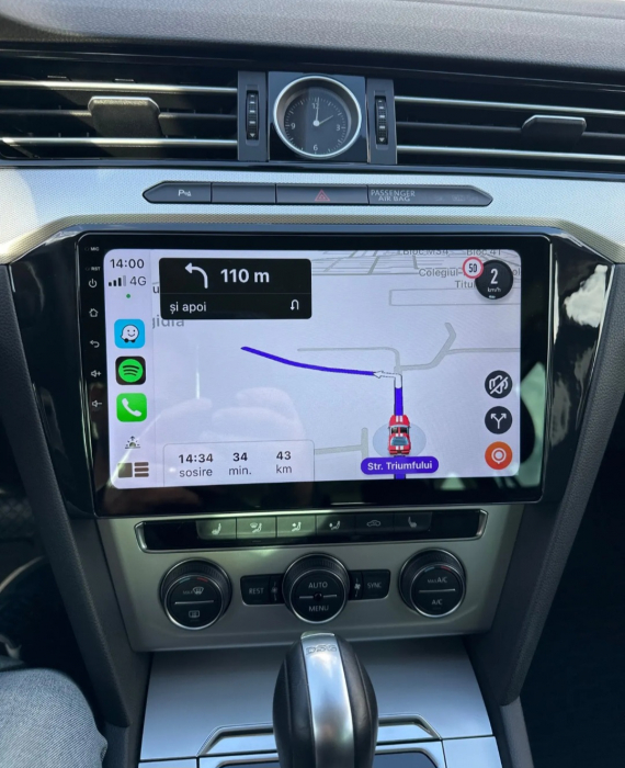 Navigatie Passat B8 (2015-2019) cu Android 12, 8GB RAM 256 GB ROM, SIM 4G, ecran 10.1 Inch,Carplay si Android Auto [7]