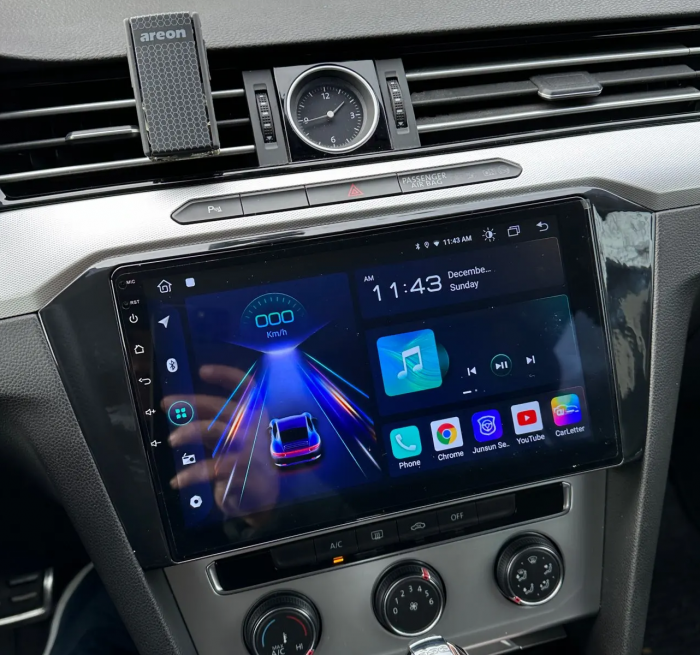 Navigatie Passat B8 (2015-2019) cu Android 12, 8GB RAM 256 GB ROM, SIM 4G, ecran 10.1 Inch,Carplay si Android Auto [10]