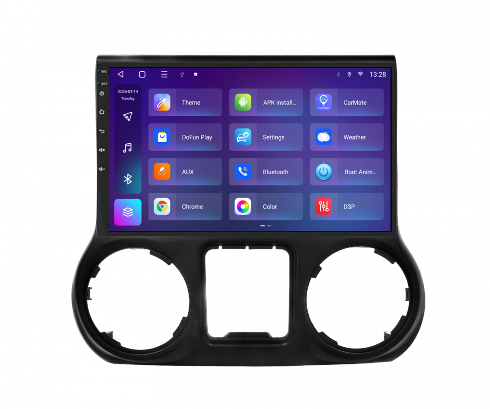 Navigatie Jeep Wrangler (2011-2014) cu Android, 2GB RAM 32GB ROM, DSP, ecran 10,1 Inch, Carplay si Android Auto [3]