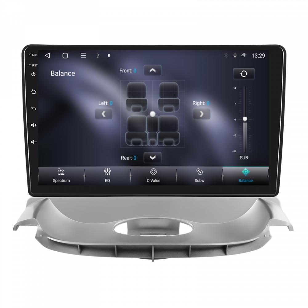Navigatie Peugeot 206 (2004-2008) Citroen C2 (2006-2013) cu Android, 4GB RAM 64GB ROM, cu SLOT SIM 4G, DSP, ecran 9 Inch, Carplay si Android Auto [5]