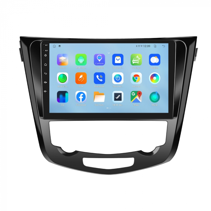 Navigatie NISSAN QASHQAI 2 J11 (2013-2017), Android 12, 4GB RAM 64GB,SLOT SIM 4G,  DSP, Carplay si Android auto, ecran 10.1 inch [9]