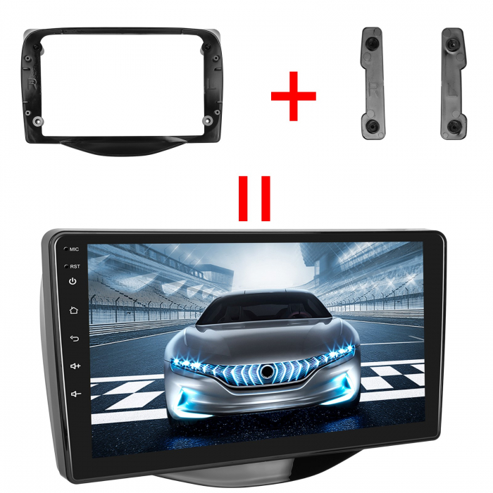 Navigatie Toyota Aygo (2014-2022), Android 12, 2GB RAM 32GB, DSP, Carplay si Android auto, ecran 9 inch [6]