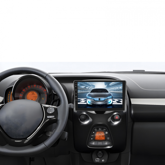 Navigatie Toyota Aygo (2014-2022), Android 12, 2GB RAM 32GB, DSP, Carplay si Android auto, ecran 9 inch [4]