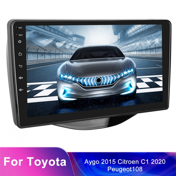 Navigatie Toyota Aygo (2014-2022), Android 12, 2GB RAM 32GB, DSP, Carplay si Android auto, ecran 9 inch [5]