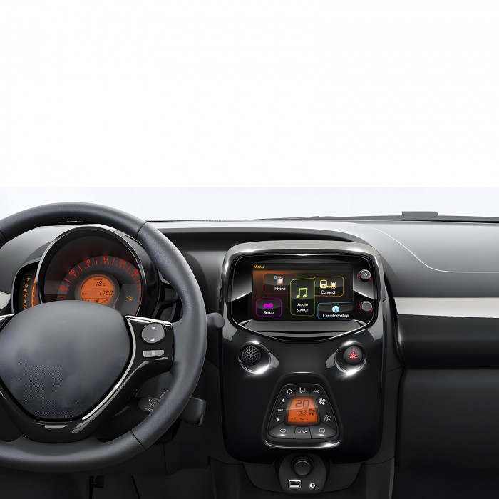 Navigatie Toyota Aygo (2014-2022), Android 12, 2GB RAM 32GB, DSP, Carplay si Android auto, ecran 9 inch [2]