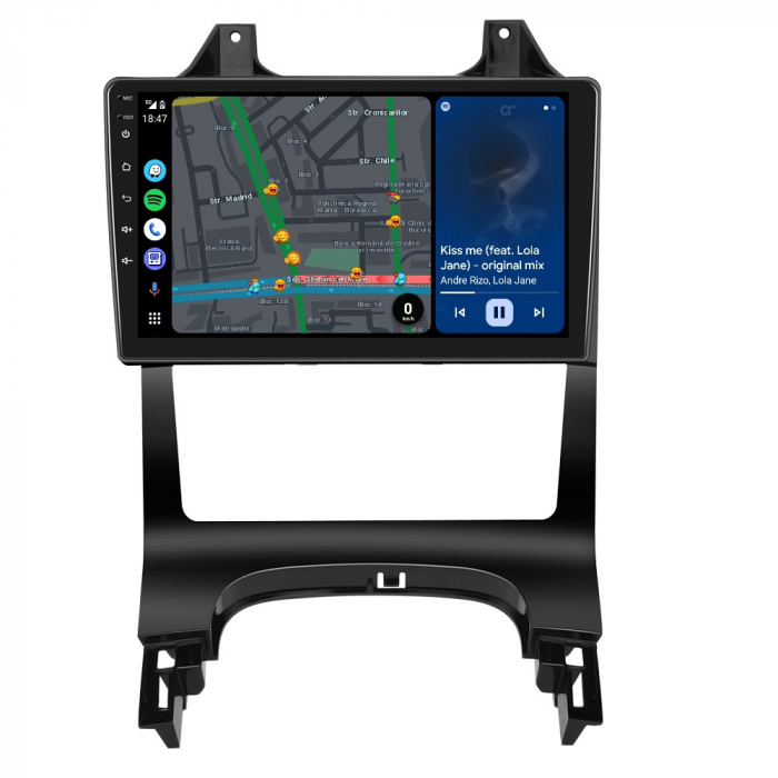 Navigație Peugeot 3008 si 5008 (2009-2017) Android 12, 8GB 128GB, SLOT SIM 4G, DSP, CarPlay si Android Auto, ecran 9 inch [4]